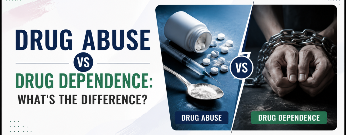 Drug Abuse vs Drug Dependence What's the Difference