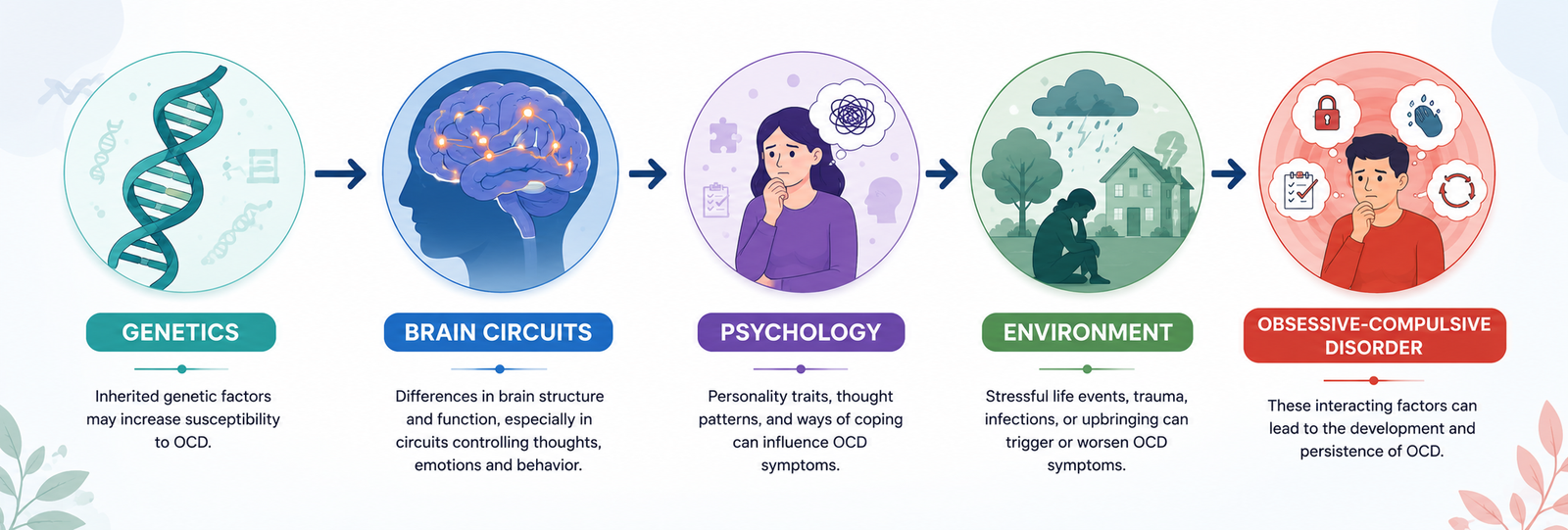 cause of the OCD disorder