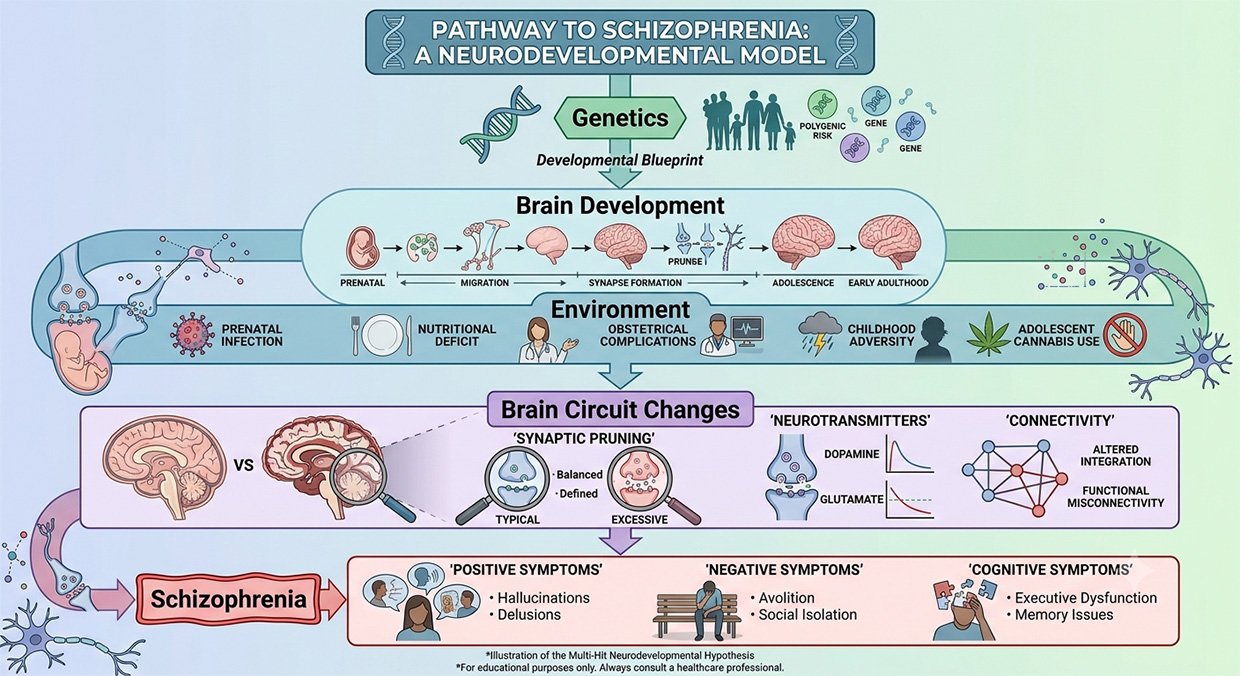 Pathway of Schizophrenia