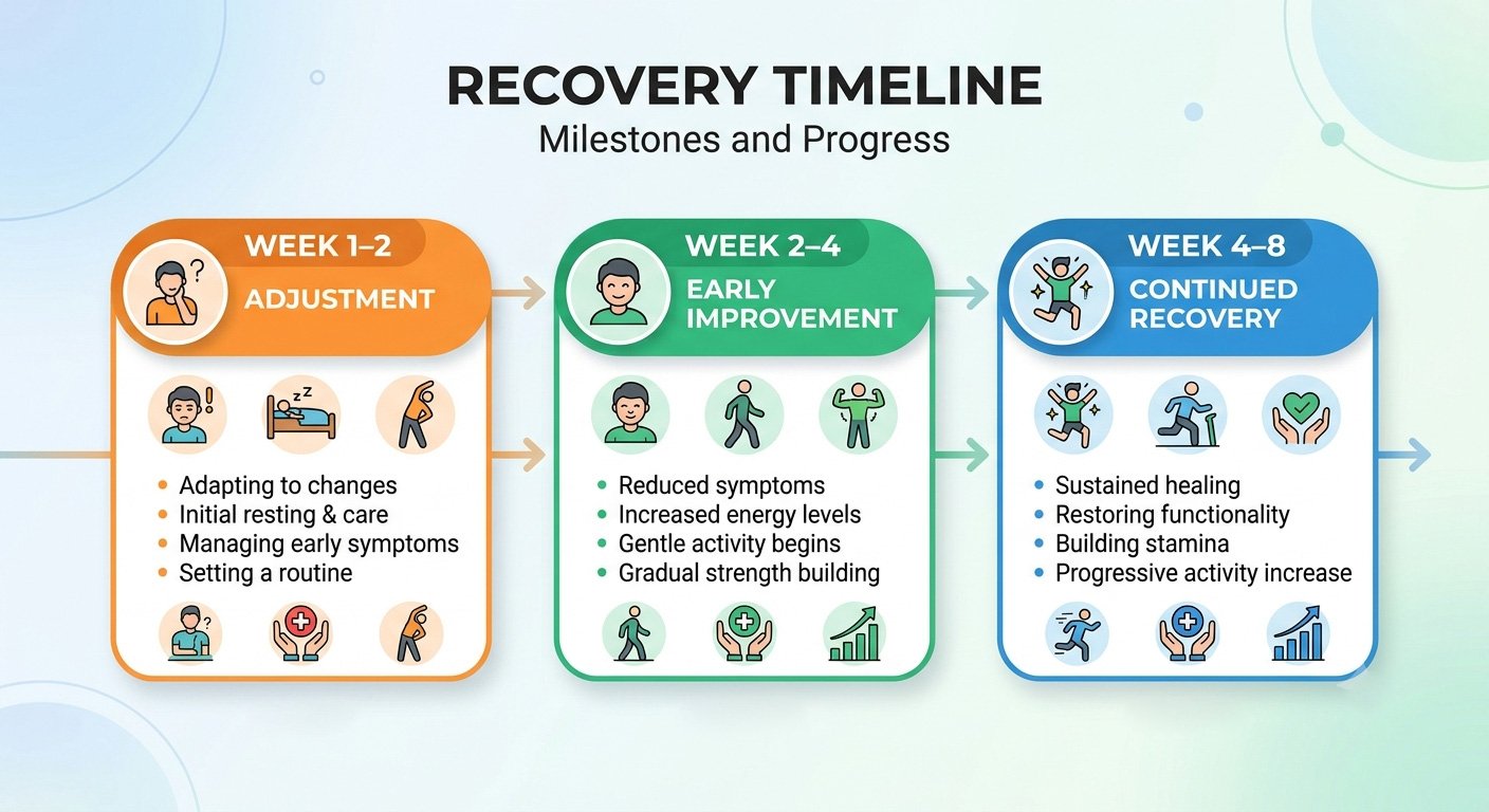 Rcovery Timline - Depression Therapy