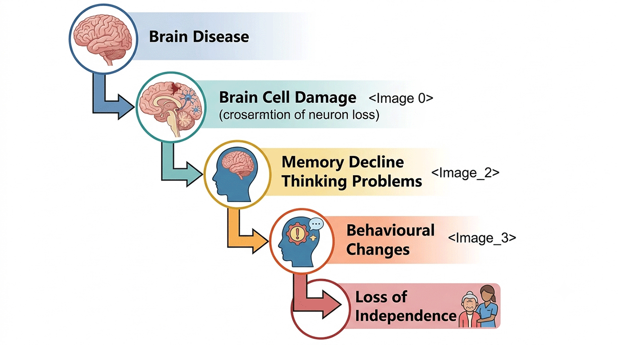 What causes Dementia?